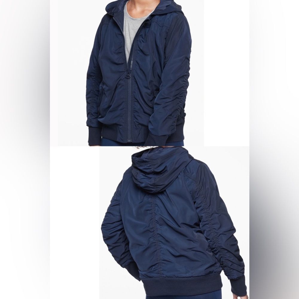 Athleta Girl Navy Blue Jacket Size L